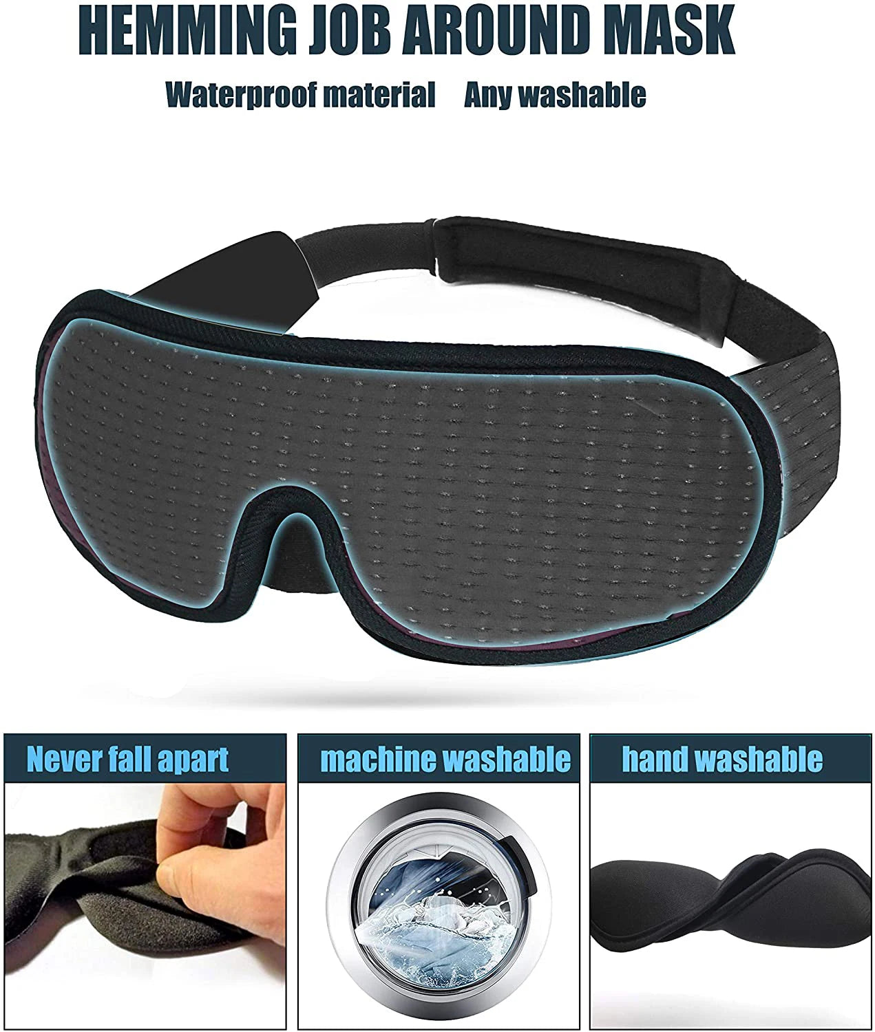 NoirRest - 3D Comfort Eyemask