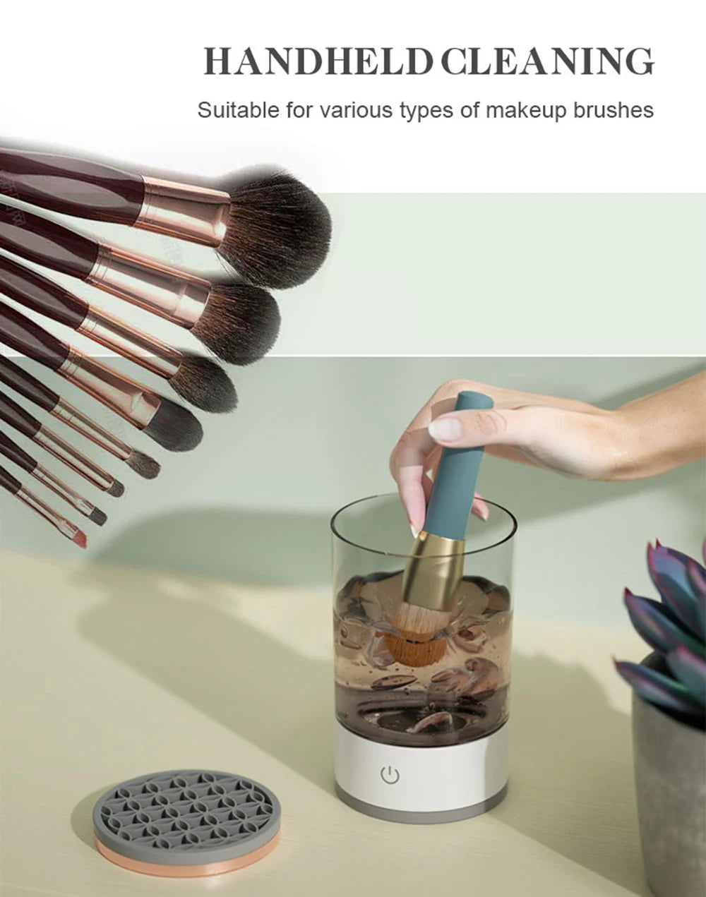 GlamCleanse - Pro Brush Cleaner