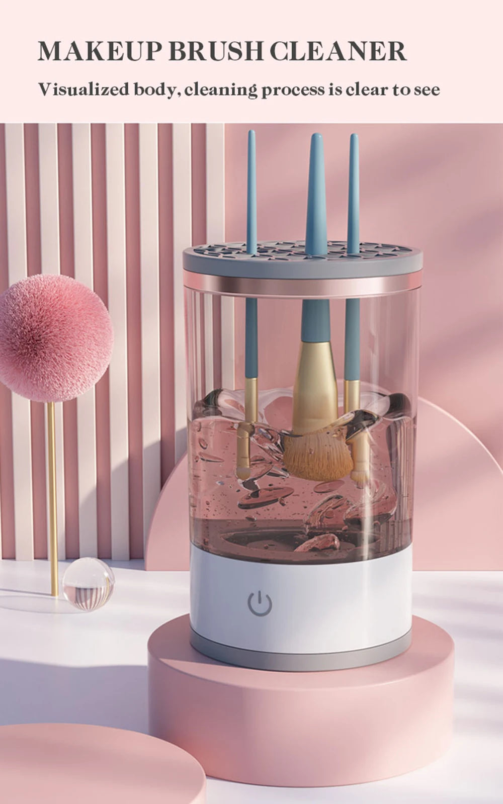 GlamCleanse - Pro Brush Cleaner